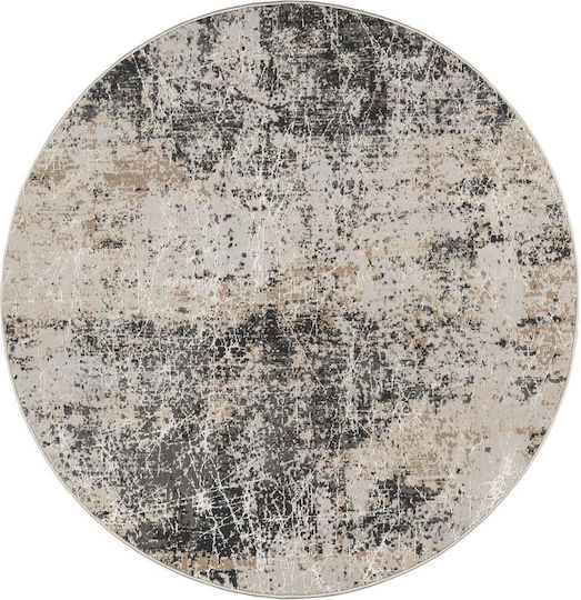 Isexan Kosmos Round Living Room Rug Kosmos Diameter 140cm