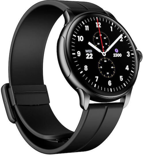 HMD Часовник X1 46 мм с пулсомер (черен)