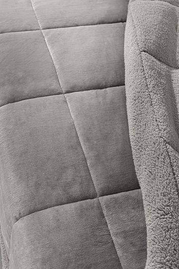 Guy Laroche Double Sherpa Comforter 220x240 cm Beige