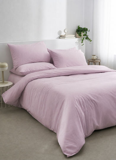 Vesta Home Single Bed Sheets 100x200+35cm Pink Vesta Home Single Bed Sheets 100x200+35cm Pink