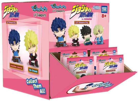 Jojo´s Bizarre Adventure Twinchees Lil´sleepers Mini Figures 5cm Size Blind Pack Display Set 24 Pieces