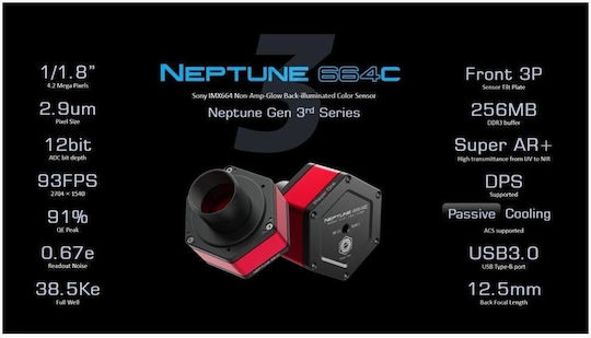 Player One Neptune-664c Color Camera