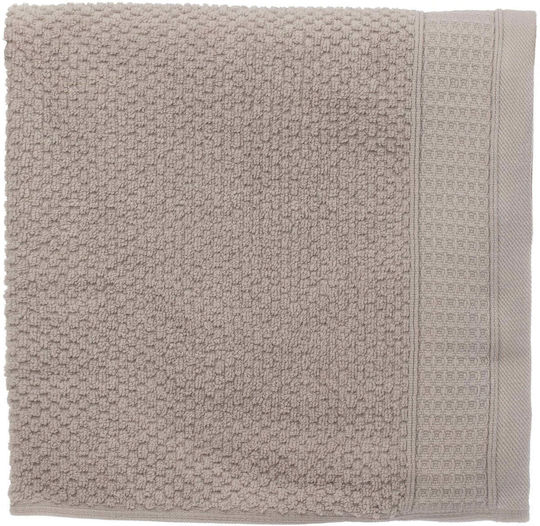 Domoletti Facecloth 50x90cm Taupe Weight 500gr/m² Domoletti Facecloth 50x90cm Taupe Weight 500gr/m²