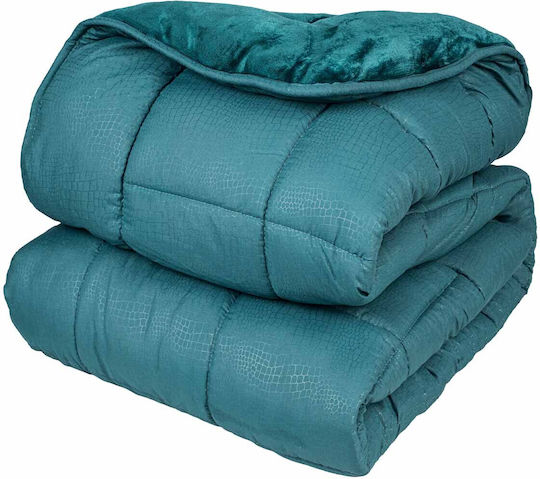 Astron Italy Duvet Cover Single 160x220cm Green 350 GSMGsm