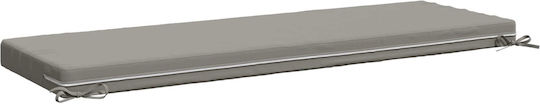 vidaXL Garden Bench Cushion Soest Grey 2 pcs 50x150 cm