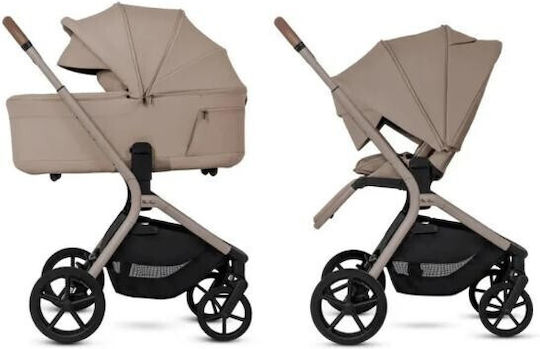 Breez Reversible 2 in 1 Stroller Suitable for Newborn Champagne 10.5kg SX2349.CP-DUO