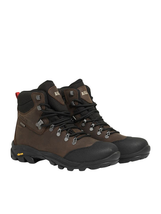 Aigle Men's Brown Hiking Boots