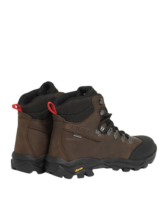 Aigle Men's Brown Hiking Boots