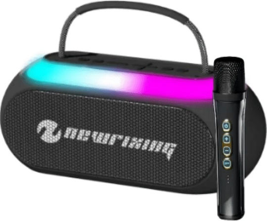 Difuzor Karaoke cu Microfoane Fără Fir și Efecte de Iluminare ZTS9216 Negru