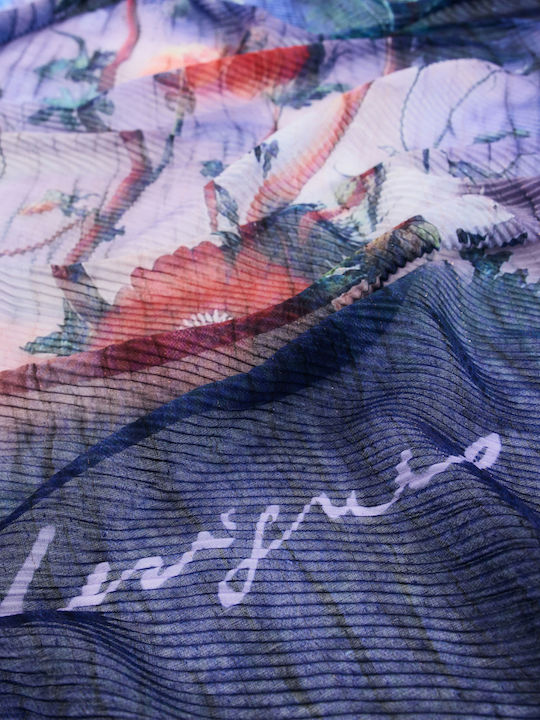 Desigual Celestia Women's Scarf Blue