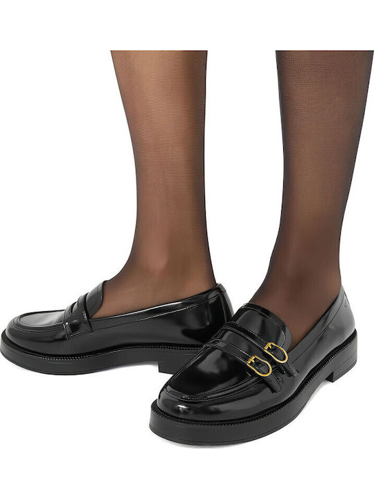 Damen Loafers in Schwarz Farbe