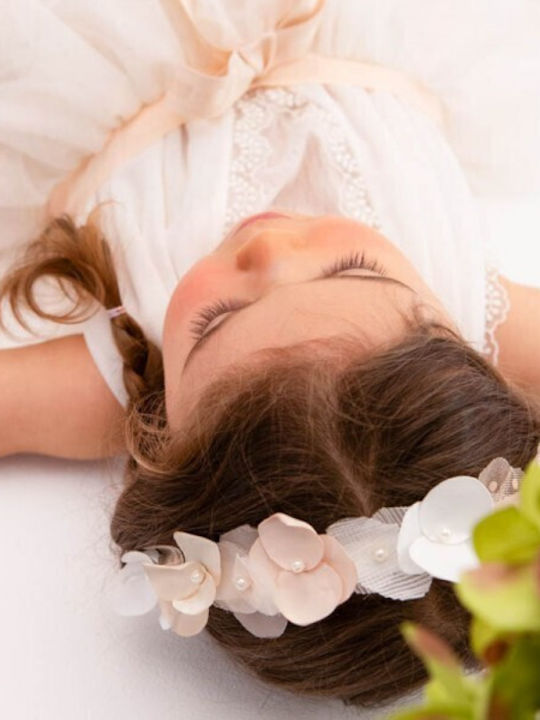 Bambolino Weißes Taufkleid aus Tüll