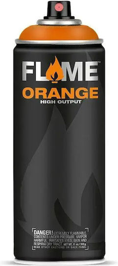 Flame Paint Σπρέι Βαφής Ακρυλικό Υψηλής Θερμοκρασίας με Ματ Εφέ Πράσινο 400ml