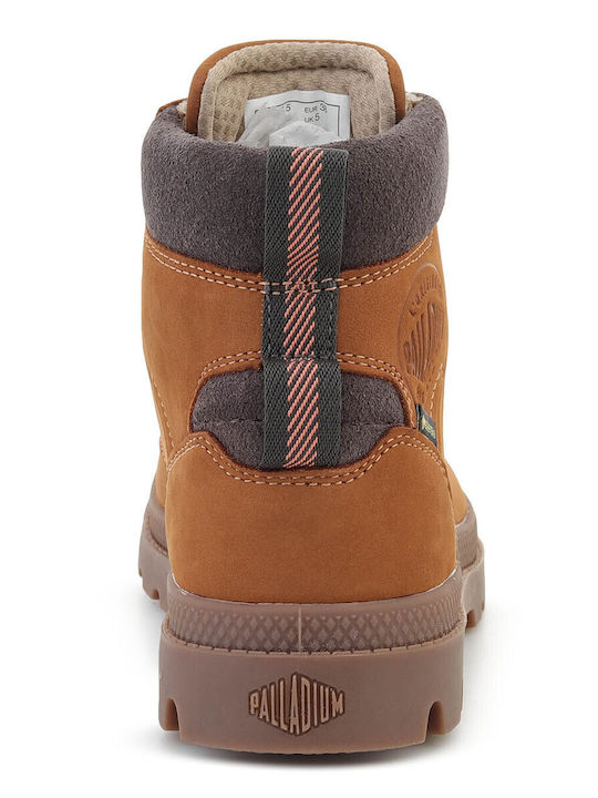 Leather Women's Ankle Boots Mahogany
