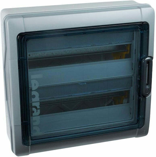 Legrand Plexo3 Wall-Mounted Waterproof Electrical Panel, 2 Rows, 18 Modules