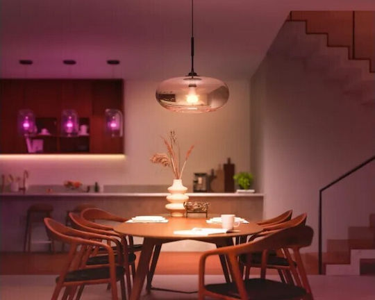 Philips Smart Λάμπες Philips Hue LED 6W για Ντουί E27 και Σχήμα A60 3τμχ