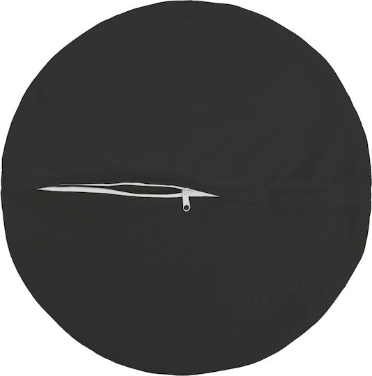 vidaXL Pernă de canapea Heerlen Neagră 60 cm