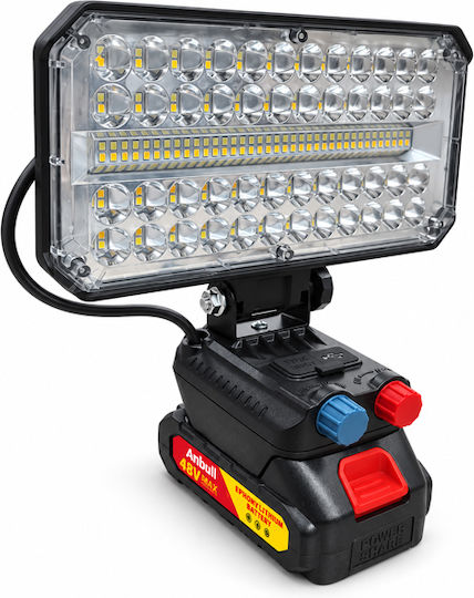 Andowl Rechargeable LED Work Light with Brightness up to 4200lm