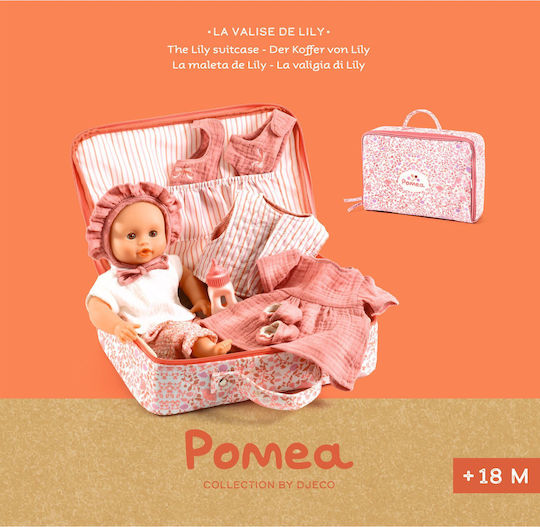 Djeco Μωρό Κούκλα Pomea 32 εκ. (Διάφορα Σχέδια)