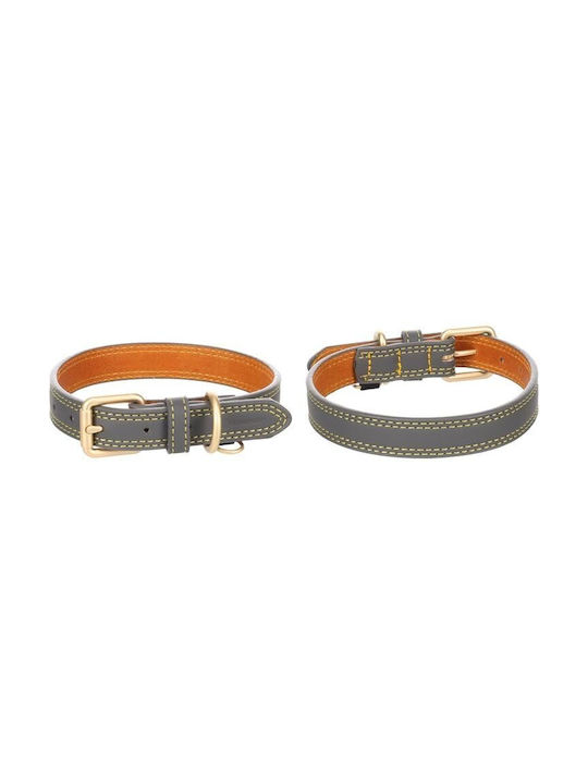 Flamingo Dog Collar Virginia Grey L 43-53cm 25mm
