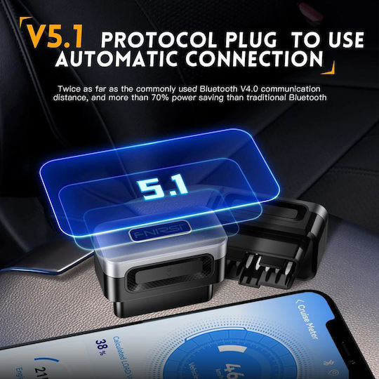 Fnirsi Car Diagnostic OBD 2 with Bluetooth