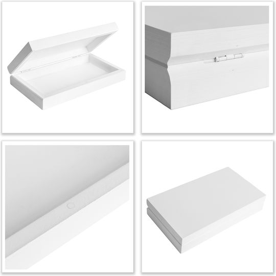 Creative Wooden Decorative Box 18x10x3.5cm