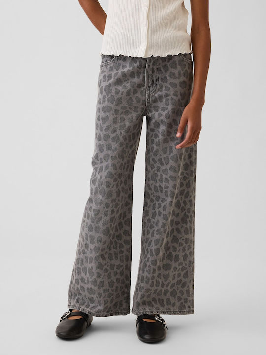 Pantaloni pentru copii Grey Leopard