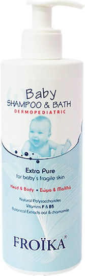 2 in 1 Shampoo & Shower Gel 400ml with Pump