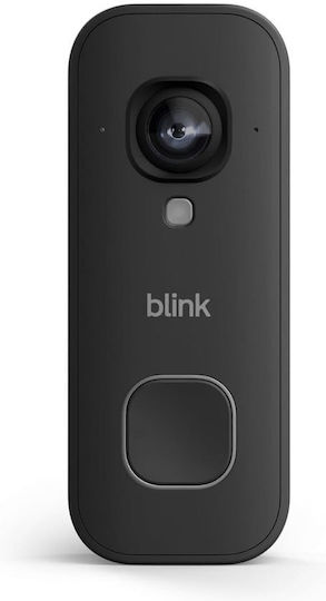 Blink Звънец за Врата Съвместим с Alexa Черен