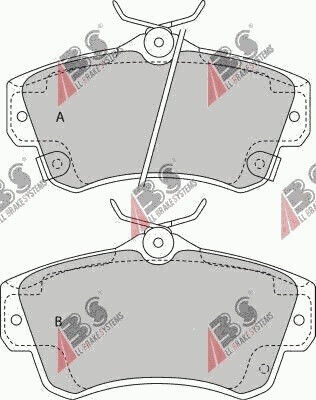 Bremsbeläge Chrysler PT Cruiser 00-10 23532.20.0