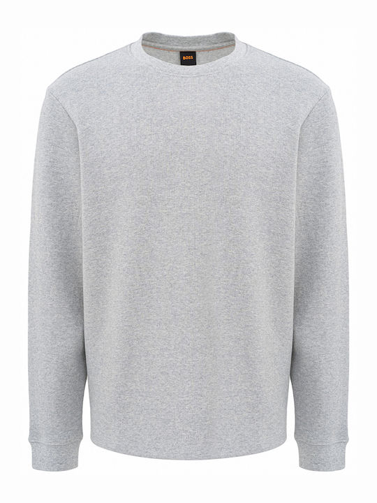 Boss We_tempest Pulover Cu Mâneci Lungi Lightgray