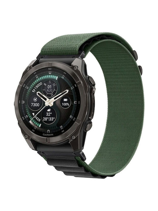 Tech-protect Nylon Pro Garmin Fenix 5x 5x Plus 6x 6x Pro 7x 8 8 Pro 9 9 Pro 51 Mm Green Black 5906302388103 Tech-protect Nylon Pro Garmin Fenix 5x 5x Plus 6x 6x Pro 7x 8 8 Pro 9 9 Pro 51 Mm Green Black 5906302388103