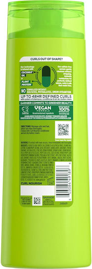 Garnier Curl Nourish Reconstruction/Nourishment & Hydration Shampoo for Curly Hair 200ml