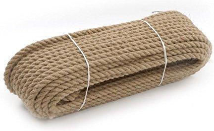 Linotech Σχοινί Στριφτό 12mm 30m Γιούτα