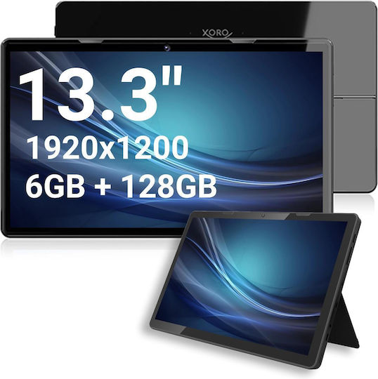 MegaPAD 1333 Pro 13.3Inches Tablet (6GB/128GB) Black