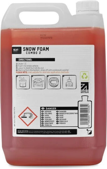 Valet Pro Snow Foam Combo2 Alkaline Car Pre-Wash Active Foam Shampoo 5L