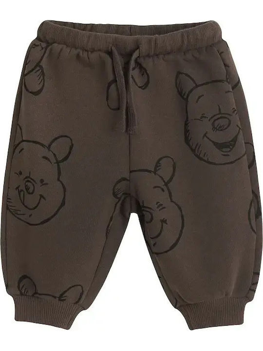 Kids’ Brown Sweatpants Set