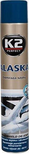 K2 Alaska Autofensterreiniger Frostschutzreiniger Spray Tzamiōn Autokinitou 750ml