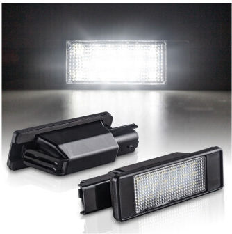 Led License Plate Light Set Compatible Peugeot 207 207 Cc 208 308 Ii Smartic Model Sma-000478