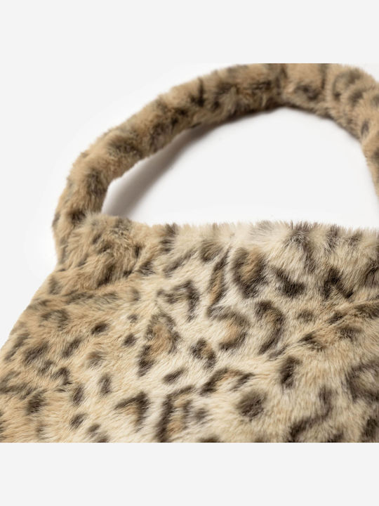 Παιδικό Φόρεμα Animal Print Μπεζ