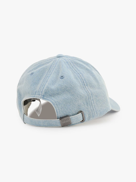 Tommy Jeans Унисекс Шапка Heritage Denim Cap Am0am14717-1aa от светлосин деним