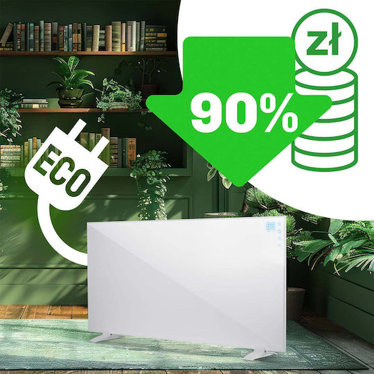Berdsen Πάνελ Υπέρυθρης Θέρμανσης Οροφής 1000W Λευκό 120x60cm