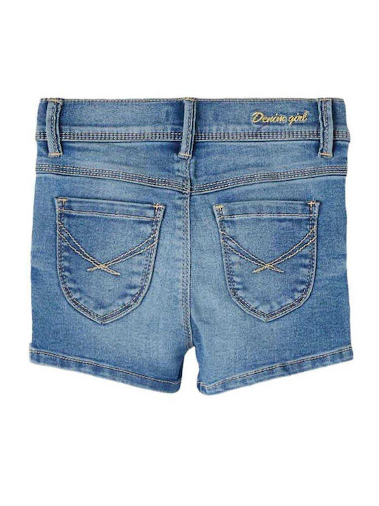 Name It Șort/Bermude Din Denim Albastru Deschis Pentru Copii Light Blue Denim
