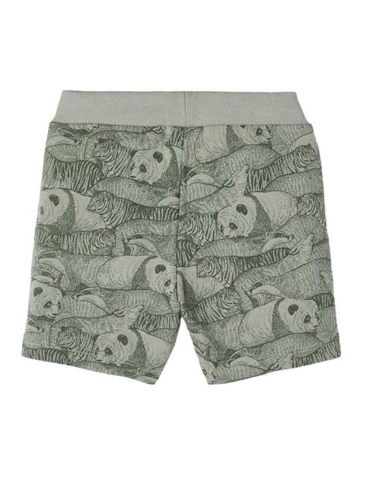 Name It Pantaloni Scurți/Bermude din Material pentru Copii Iceberg Green