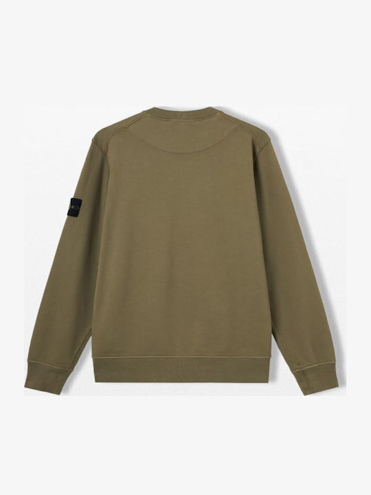 Khakifarbenes Sweatshirt