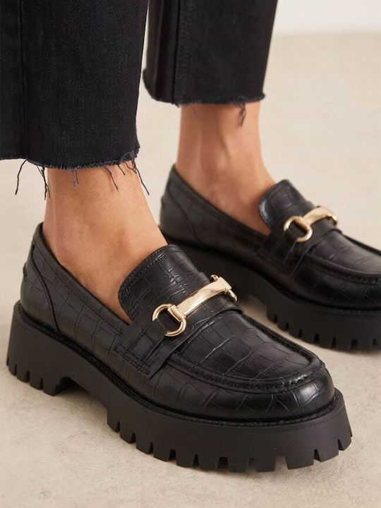 Women's Loafers in Black Colour