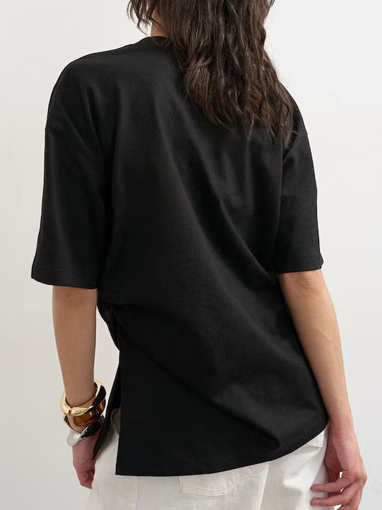 Topshop Women's Oversized T-shirt Black