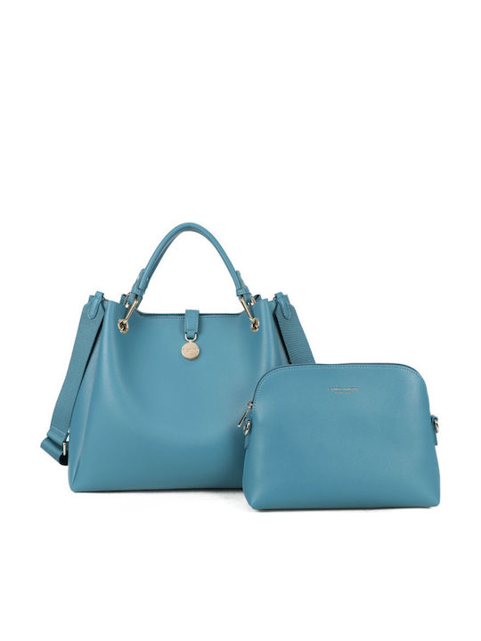 Set Women's Shoulder Bag Light Blue