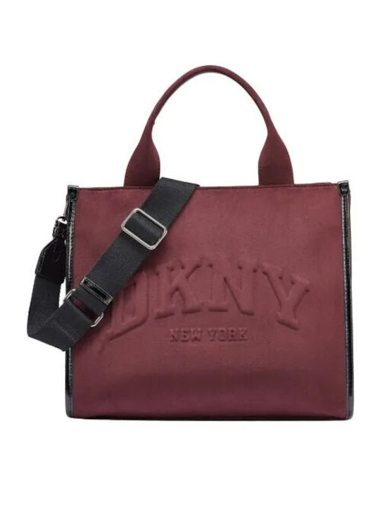 Υφασμάτινη Γυναικεία Tote Τσάντα Suede Καφέ