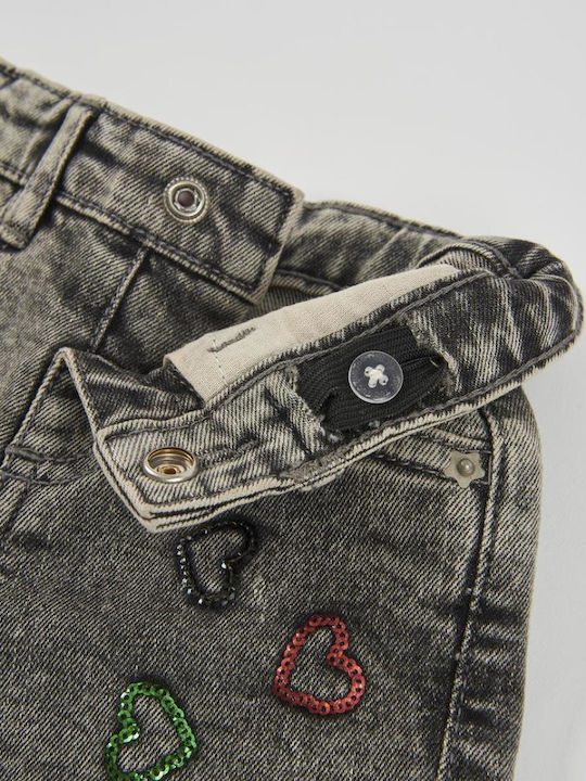 Kids' Grey Jeans Trousers